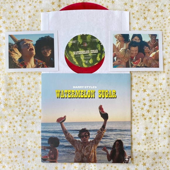 Capitol Other - HARRY STYLES Watermelon
Sugar. 7" Vinyl Single. Red Limited Edition
RARE